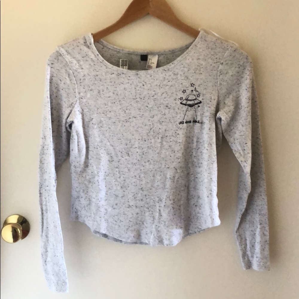 Gray Knit Sweater